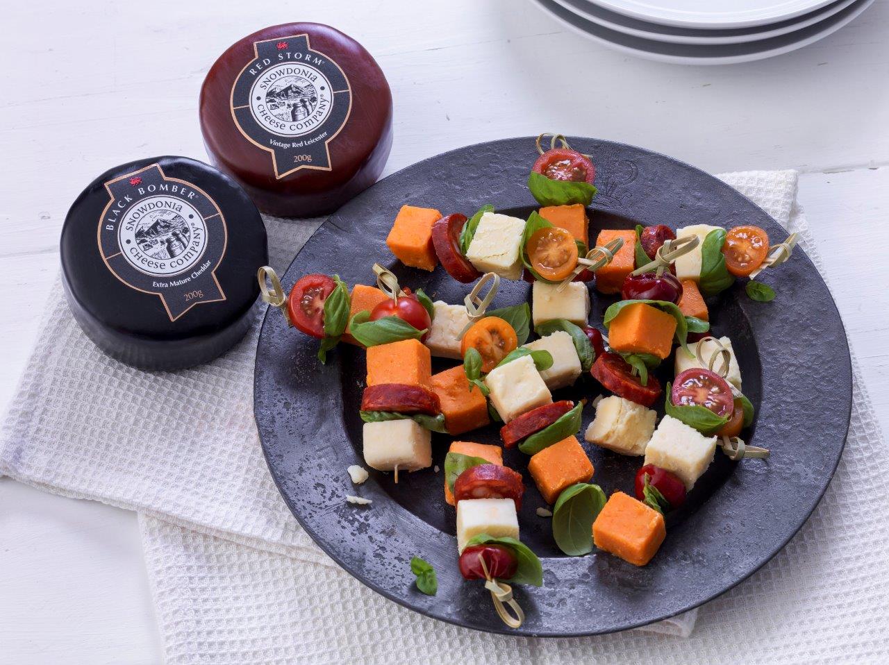 Mini Red Storm and Black Bomber Skewers