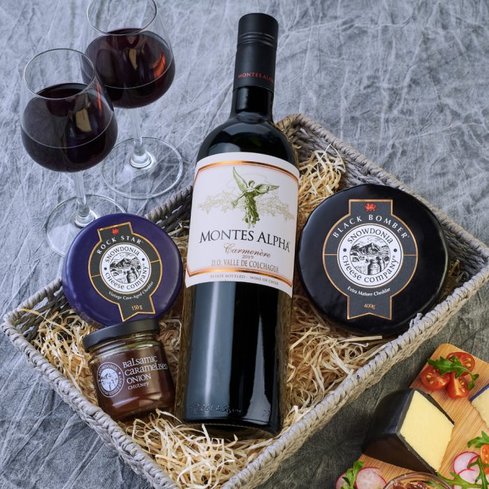 Wine and Cheese basket