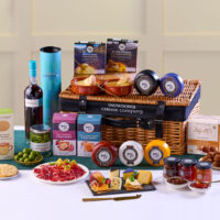 Cheese, Charcuterie & Port Wicker Hamper