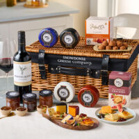 Cheese & Wine Wicker Hamper