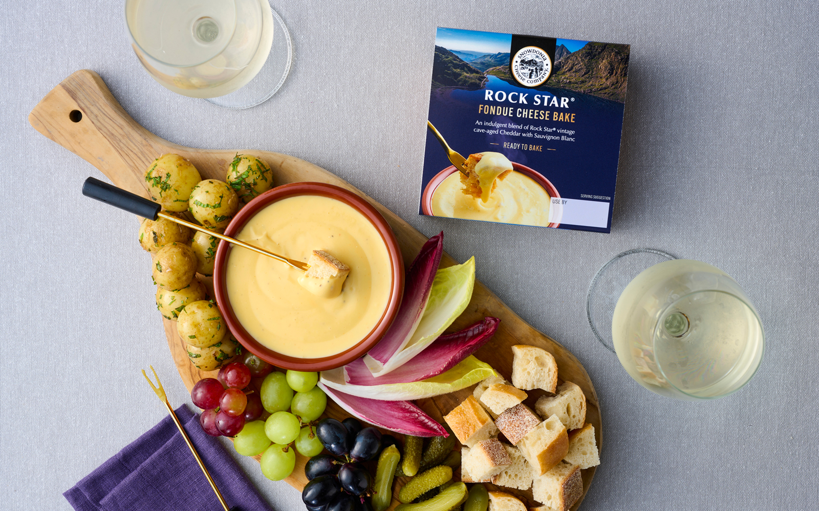 Rock Star® Fondue Cheese Bake Rock Star® Fondue Cheese Bake